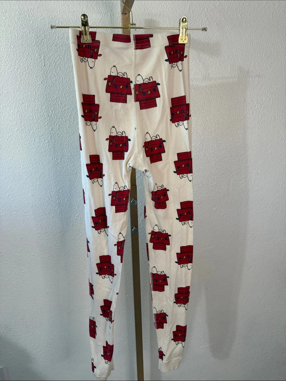 HANNA ANDERSSON X PEANUTS Long-Sleeve Pajama Set w/ Snoopy print - Size 12
